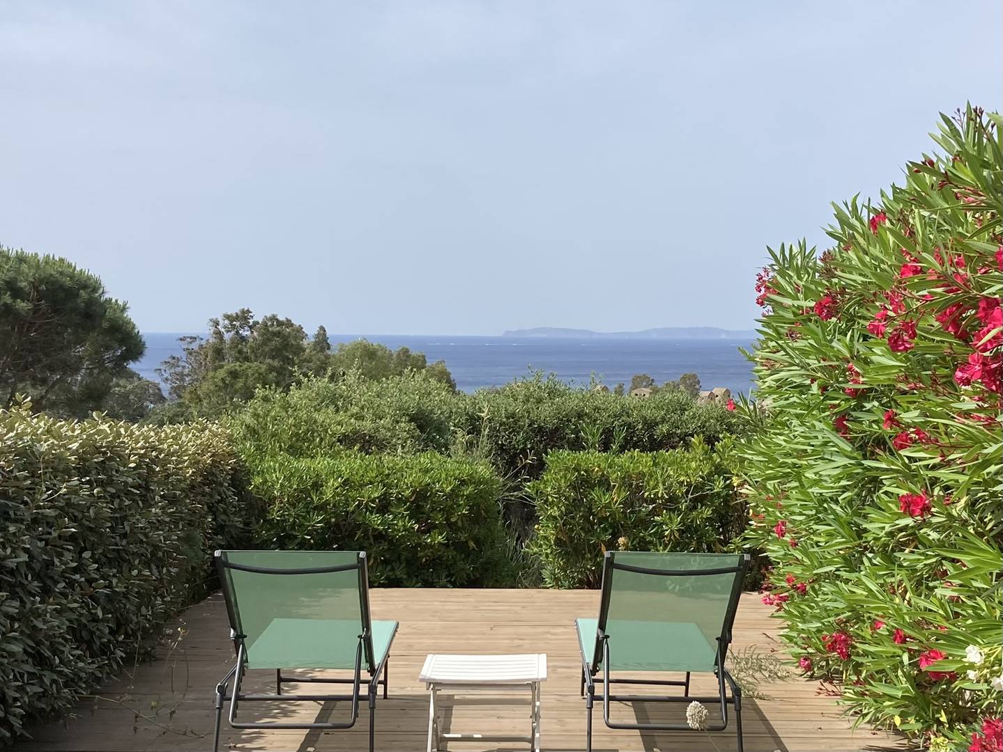 For rent 156LM Gigaro, 1 bedroom apartment with garden and sea view